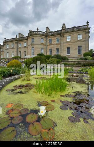 Manderston House, ein herrschaftliches Haus an den schottischen Grenzen Stockfoto