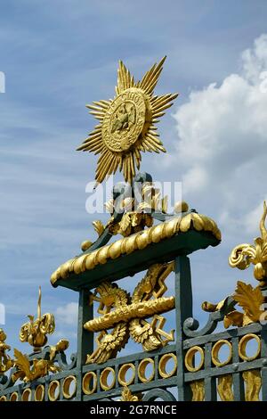 Star des Ordens des Schwarzen Adlers, gestiftet vom preußischen König, Schloss Charlottenburg, Charlottenburg, Berlin, Deutschland, Stockfoto