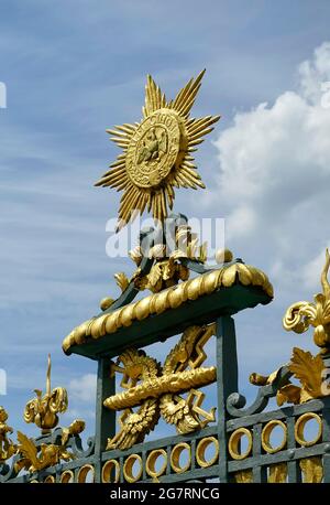 Star des Ordens des Schwarzen Adlers, gestiftet vom preußischen König, Schloss Charlottenburg, Charlottenburg, Berlin, Deutschland, Stockfoto