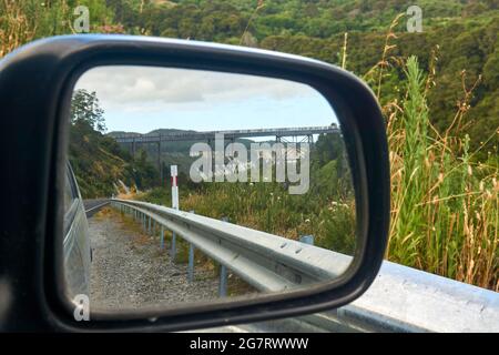 Die Brücke ist näher als sie erscheint Stockfoto