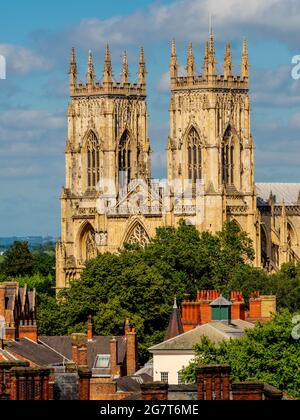 York Minster, York, UK Stockfoto