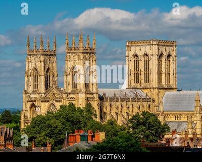 York Minster, York, UK Stockfoto