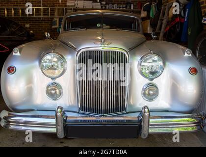 Ein Jaguar Mk VII London aus dem Jahr 1952, Großbritannien Stockfoto