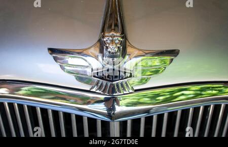 Ein Jaguar Mk VII London aus dem Jahr 1952, Großbritannien Stockfoto