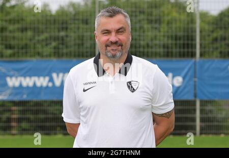 Bochum, Deutschland. 16. Juli 2021. firo: 16.07.2021, Fuvuball, 1. Bundesliga, Saison 2021/2022, VfL Bochum 1848, Portrait date, Thomas REIS, Cheftrainer, Portrait Credit: dpa/Alamy Live News Stockfoto