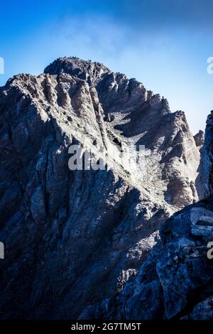 Mt Olympus-Heimat der Götter. Stockfoto