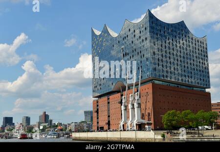 Elbphilharmonie in Hamburg Stockfoto