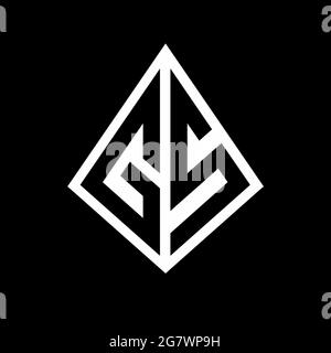 GS Logo Buchstaben Monogramm mit prisma Form Design Vorlage Vektor-Symbol modern Stock Vektor