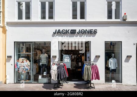 Jack & Jones Niederlassung in Flensburg, Deutschland Stockfoto