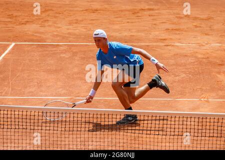 Mailand, Italien. Juli 2021. Tennis Club Alberto Bonacossa, Mailand, Italien, 16 Jul 2021, Giorgio Tabacco aus Italien während der Bonfiglio Trophy 2021, Tennis Internationals - Foto Roberta Corradin / LM Credit: Live Media Publishing Group/Alamy Live News Stockfoto