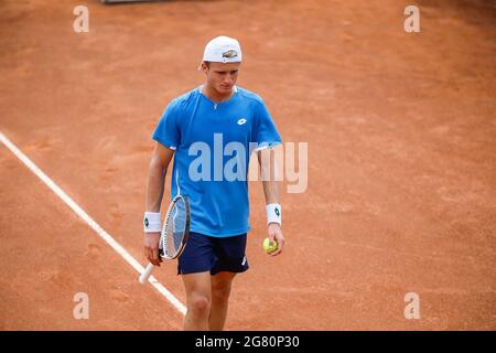 Mailand, Italien. Juli 2021. Tennis Club Alberto Bonacossa, Mailand, Italien, 16 Jul 2021, Giorgio Tabacco aus Italien während der Bonfiglio Trophy 2021, Tennis Internationals - Foto Roberta Corradin / LM Credit: Live Media Publishing Group/Alamy Live News Stockfoto