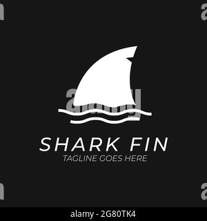 SHARK FIN Stock Vektor