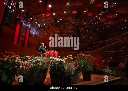 München, Deutschland. Juli 2021. Bernd Posselt, Sprecher der sudetendeutschen Volksgruppe, spricht beim Sudetendeutschen Tag. Quelle: Karl-Josef Hildenbrand/dpa/Alamy Live News Stockfoto