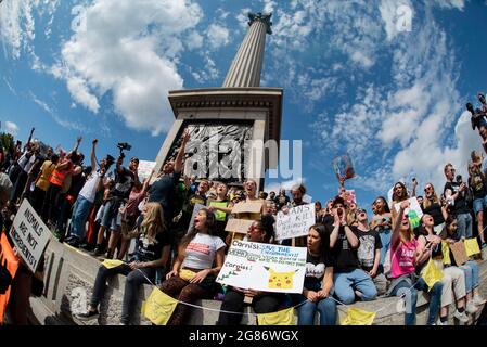 Die Offiziellen Tierrechte März London 2019 Stockfoto