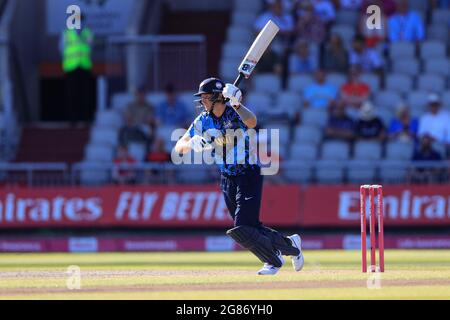 Joe Root Batting für Yorkshire Vikings Stockfoto