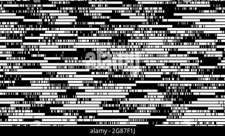 Digitaler Bitstream-Pixelhintergrund Stockfoto