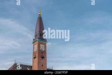 Palace Hotel Tower am Rathausplatz - Kopenhagen, Dänemark Stockfoto