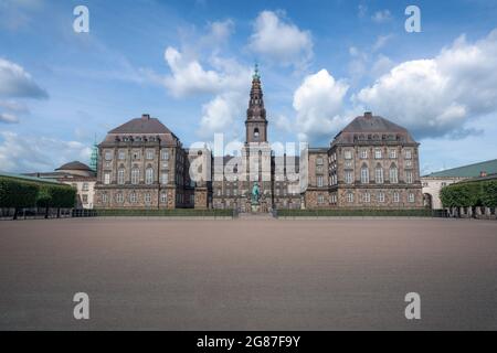 Schloss Christiansborg - Kopenhagen, Dänemark Stockfoto