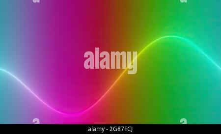 Bunte Abstrakte Regenbogen Spektrum Linie Stockfoto
