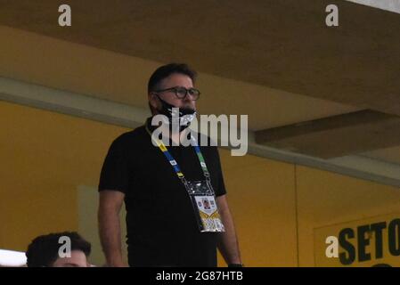 Fortaleza, Brasilien. Juli 2021. Robinson von Ceará während des Fußballspiels Campeonato Brasileiro zwischen Ceará und Athlético Paranaense in der Arena Castelao, Fortaleza, Brasilien. Kredit: SPP Sport Pressefoto. /Alamy Live News Stockfoto