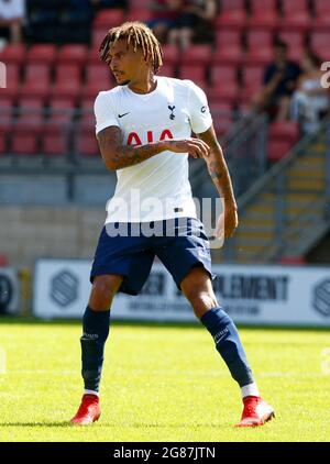 Leyton, Großbritannien. Juli 2021. LONDON, ENGLAND - 17. JULI: DELE Alli von Tottenham Hotspur während der JE3 Foundation Trophy zwischen Leyton Orient und Tottenham Hotspur am 17. Juli 2021 im Breyer Group Stadium, Leyton, Großbritannien Credit: Action Foto Sport/Alamy Live News Stockfoto
