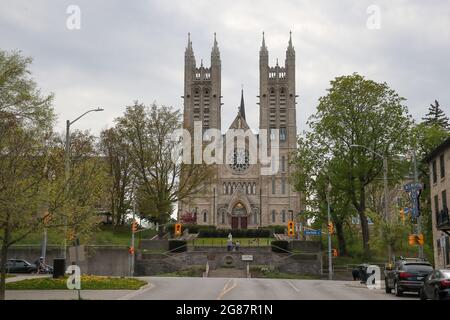 MAI 16 2021 Guleph Ontario Kanada. Basilika der Unbefleckten Jungfrau Maria. Luke Durda Alamy Stockfoto