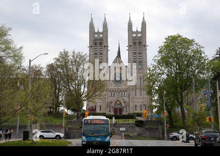 MAI 16 2021 Guleph Ontario Kanada. Basilika der Unbefleckten Jungfrau Maria. Luke Durda Alamy Stockfoto