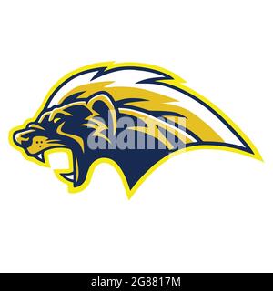 „Honey Badger“-Logo-Vektor Stock Vektor