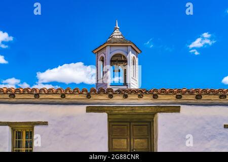 Casa de Estudillo Old San Diego Town Roof. Historisches Adobe House und Cupola, erbaut 1827. Stockfoto