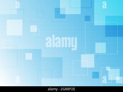 Geometrisches Design. Abstrakter moderner Hintergrund. Muster quadratische Formen. Vektorgrafiker Stock Vektor
