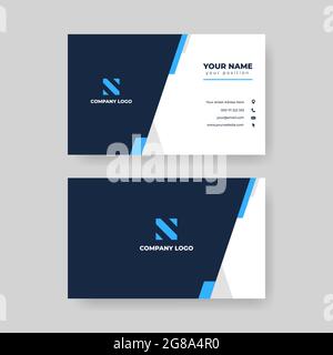 Moderne professionelle Visitenkarte Vorlage Vektor Stock Vektor
