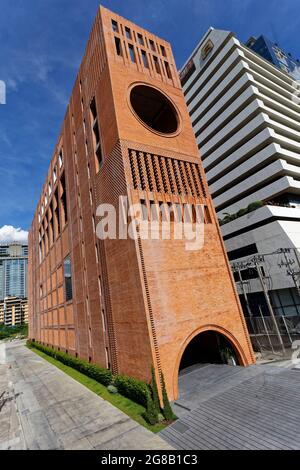 Alumni der American University, AUA Language Center, Ratchadamri, Bangkok Stockfoto