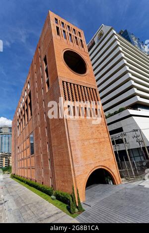 Alumni der American University, AUA Language Center, Ratchadamri, Bangkok Stockfoto