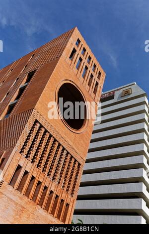 Alumni der American University, AUA Language Center, Ratchadamri, Bangkok Stockfoto