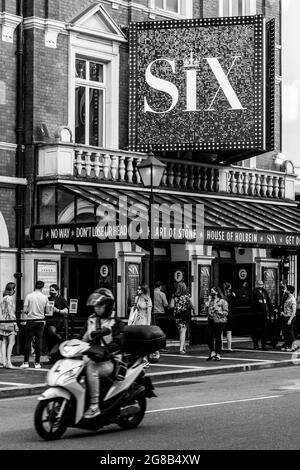 London Streets Leicester Square Stockfoto