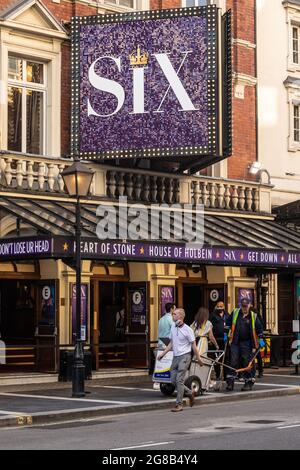 London Streets Leicester Square Stockfoto