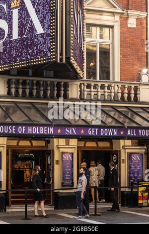 London Streets Leicester Square Stockfoto