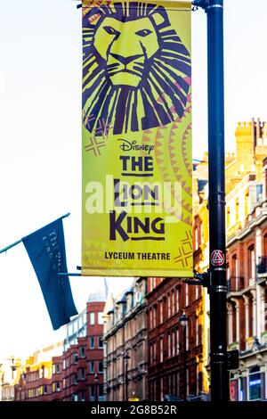 London Streets Leicester Square Stockfoto