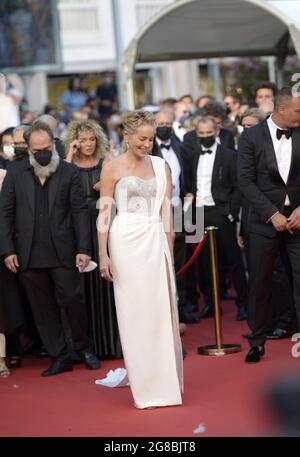 Sharon Stone nimmt an den 74. Filmfestspielen von Cannes 2021 Teil Stockfoto