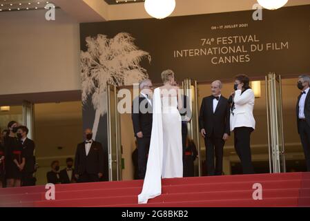 Sharon Stone nimmt an den 74. Filmfestspielen von Cannes 2021 Teil Stockfoto