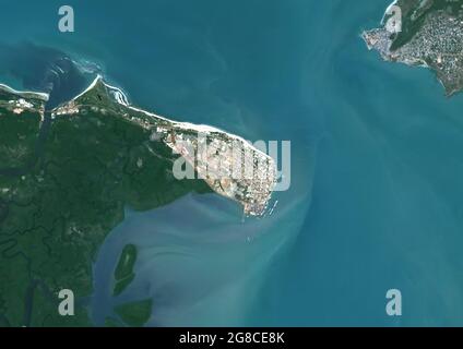 Banjul, Hauptstadt von Gambia Stockfoto