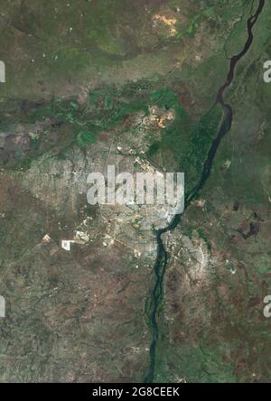 Juba, Hauptstadt des Südsudan Stockfoto