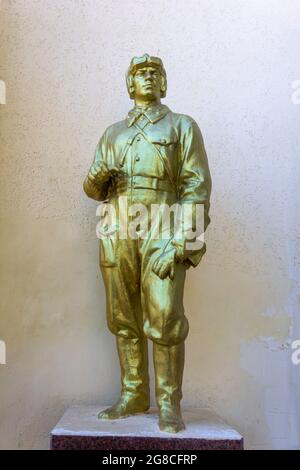 Kertsch, Russland - 13. August 2019: Denkmal für die Piloten des Großen Vaterländischen Krieges Stockfoto