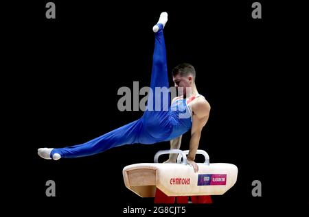 Aktenfoto vom 11-08-2018 des britischen Max Whitlock. Ausgabedatum: Montag, 19. Juli 2021. Stockfoto