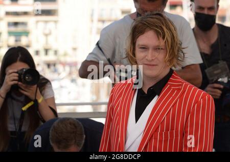 17. Juli 2021, CANNES, Frankreich: CANNES, FRANKREICH - 17. JULI: Caleb Landry Jones nimmt an der ''Nitram'' Fotozelle während des 74. Jährlichen Cannes Film Festivals am 17. Juli 2021 in Cannes, Frankreich Teil (Bildquelle: © Frederick InjimbertZUMA Press Wire) Stockfoto