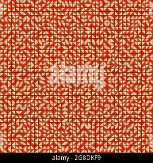 Abstrakte geometrische generative Illustrationen Stock Vektor