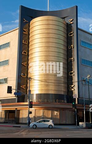 Die Eröffnung des Academy Museum of Motion Picturs ist für September 2021 in Los Angels, CA, geplant Stockfoto