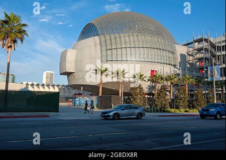 Die Eröffnung des Academy Museum of Motion Picturs ist für September 2021 in Los Angels, CA, geplant Stockfoto