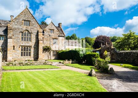 Cerne Abbas Dorf in Dorset. Stockfoto