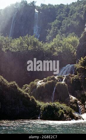 Nationalpark Plitvice in Croazia Stockfoto